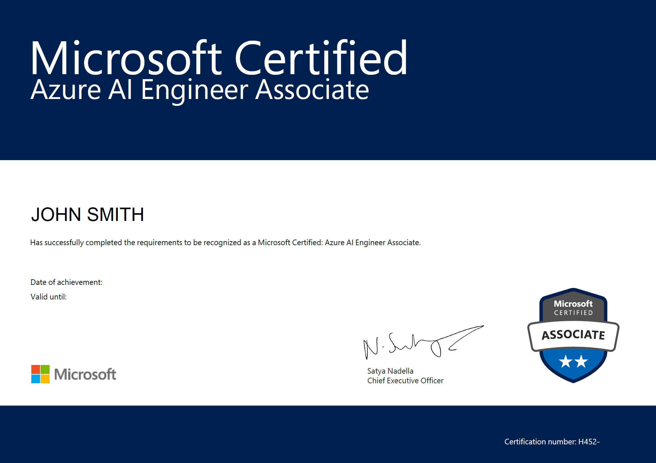 Microsoft-Certified-Azure-AI-Engineer-Associate-Certification